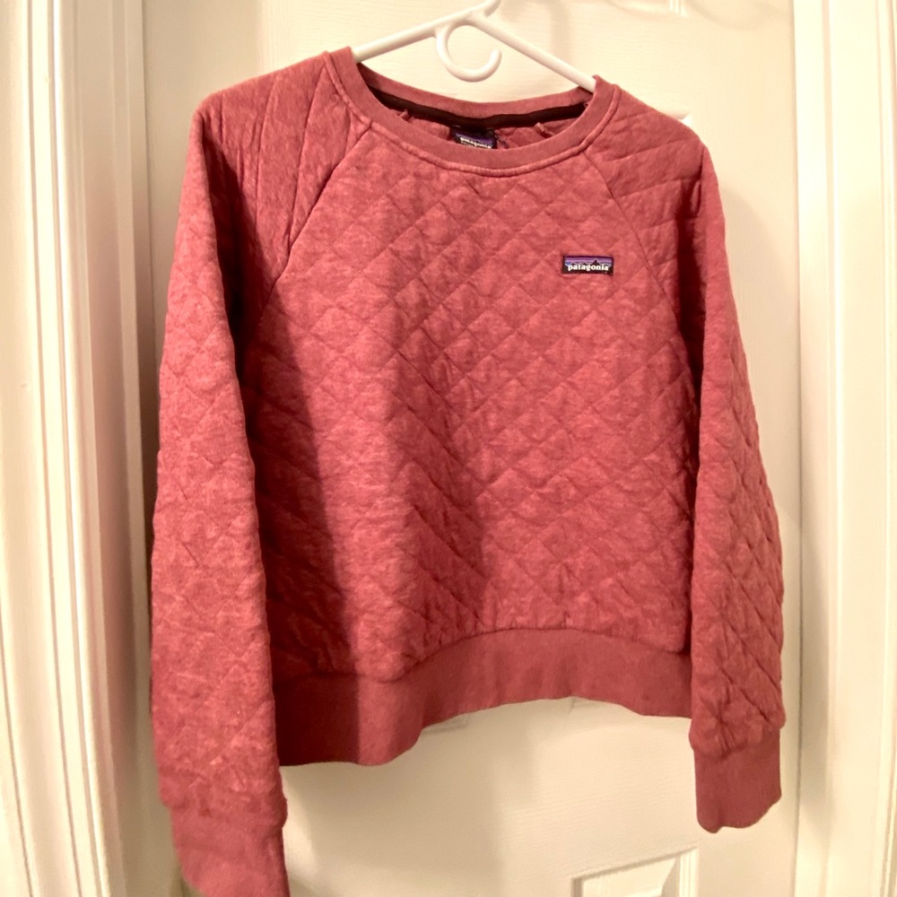 Patagonia | Quilted Crewneck (medium). Worn 1x